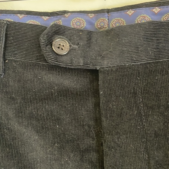 Lauren Ralph Lauren Mens Dewhurst Corduroy Stretch Straight Leg Pants - Picture 4 of 10